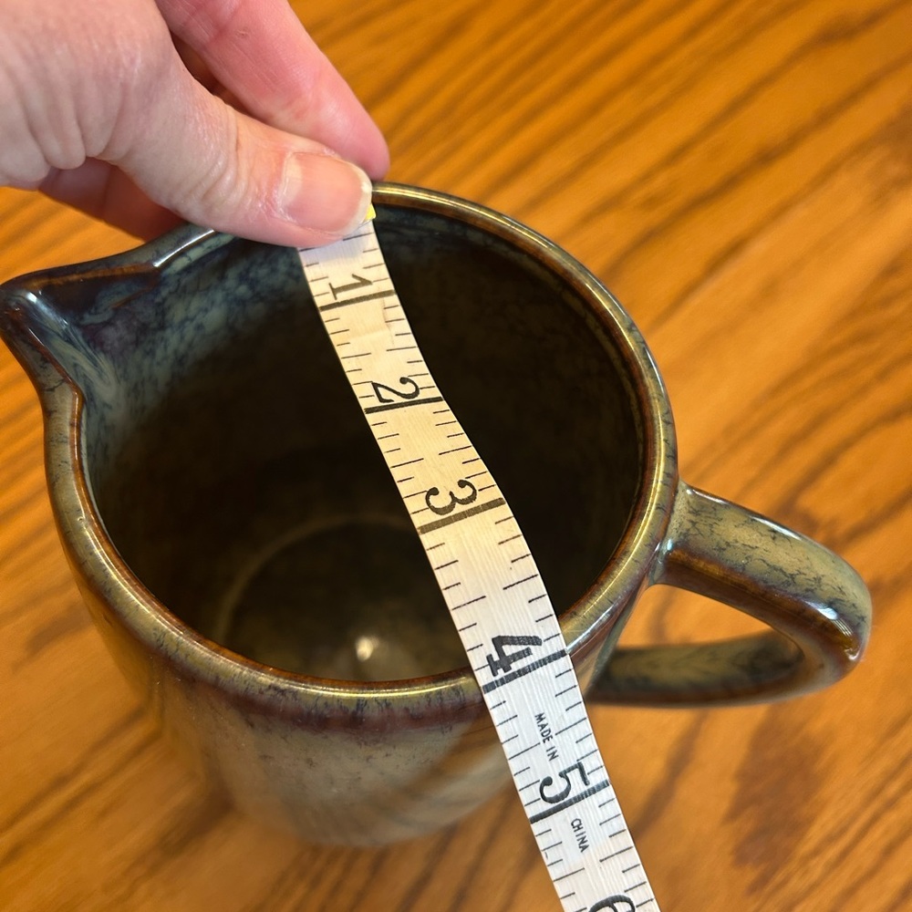 Handcrafted Ceramic Pitcher - Picture 6 of 6
